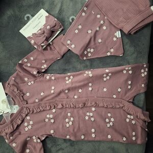 Carter's Pink Floral Kids Matching Set